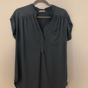 Blousy short sleeve top
